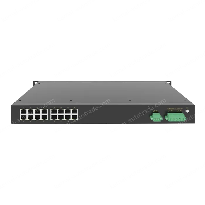 16 Ports 10/100M T(x) Rack-mount Unmanaged Industrial Ethernet Switch