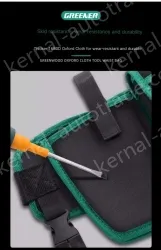 F model: 8 slip pockets+belt