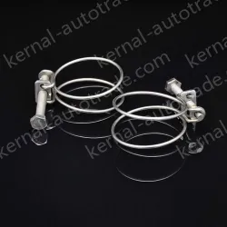 Double steel wire hose clamp 201 material 45-50*2 [wire diameter]