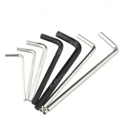 Nickel Plated 2.5mm 50pcs Flat Head