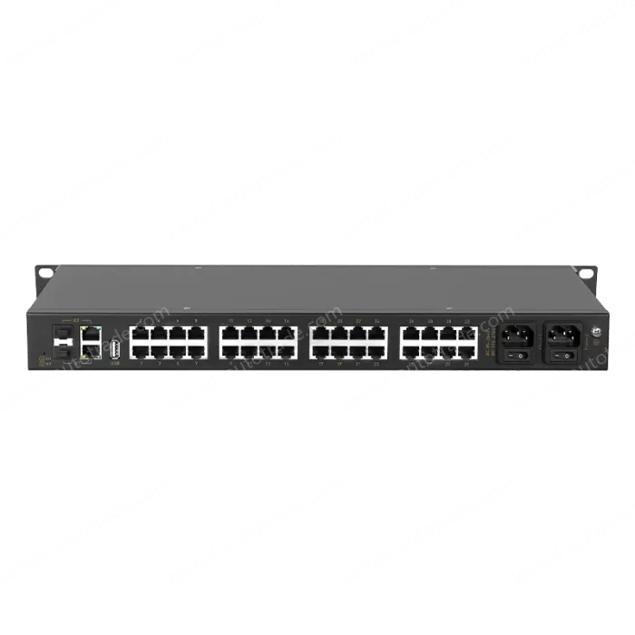 32 Ports RS232/485/422 Serial to 1000M Ethernet Server