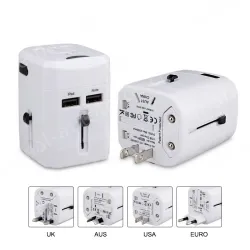 B2C hot sale Travel adapter KRUSB-WLG3334B