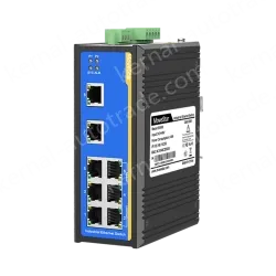 8 Ports 10/100M T(x) Din-Rail Managed Industrial Ethernet Switch