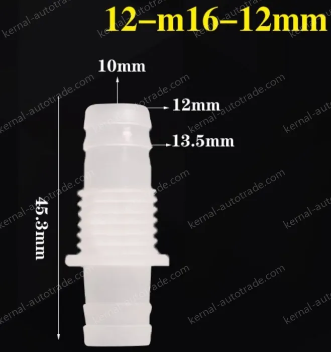 8-M16-12-Feed-through plastic connectors