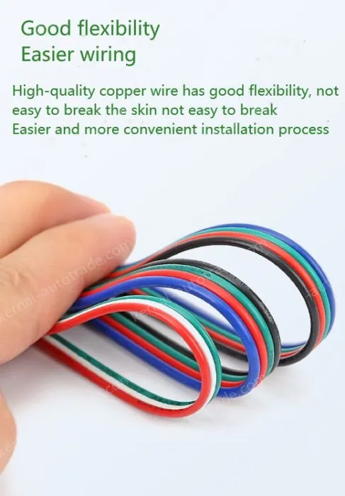 LED light connecting cable 20AWG*3 and (21/0.178TS)