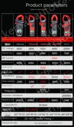 DE66D AC & DC current measurement with NCV