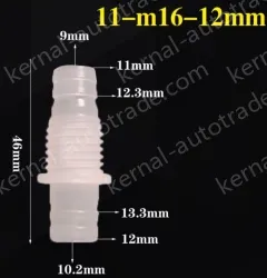 11-M16-12-Feed-through plastic connectors