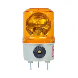 Small Warning Light LTE-1081J DC24V Yellow