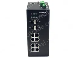 UOTEK 8G+4G Full Gigabit Managed Ethernet Switch