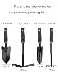 Army green soil shovel