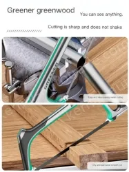 American 12 inch hacksaw stand includes 11 carbon hacksaw blades + 8 multi-function saw blades
