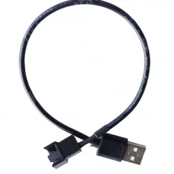 USB computer fan adapter cable large 2Pin 5V 50cm
