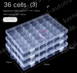 Shoot 1 shot 3 thickened material 36 grids