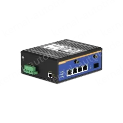 1 Port Gigabit SFP + 4 Ports Gigabit RJ45 Din-Rail Dual Band Wi-Fi6 Wireless Router