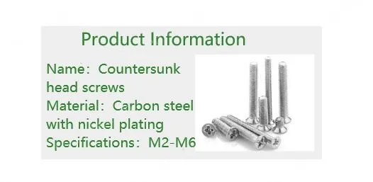 Electronic screws M1.2*7