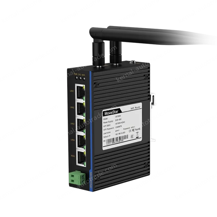 5 Ports Din-Rail Industrial WIFI Wireless Router