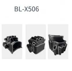 Waist bag + extra-thick waist belt + metal hanging