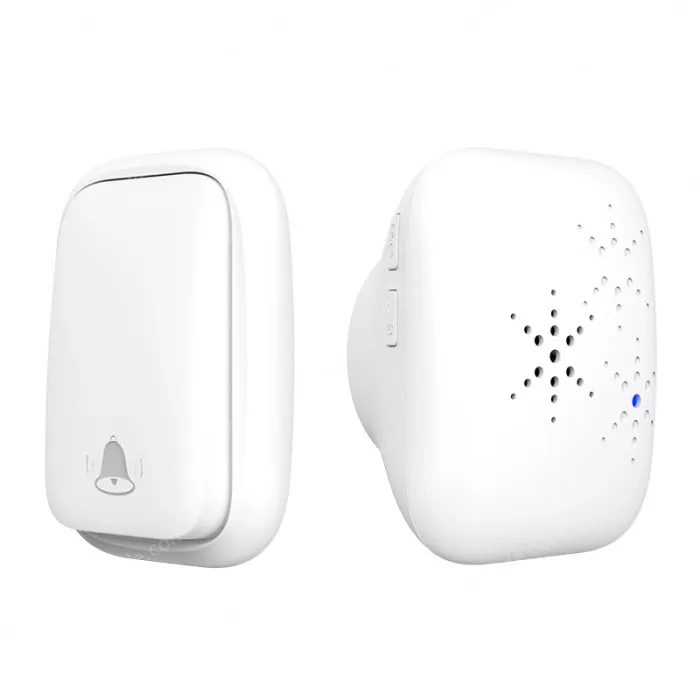 Battery free self generating wireless doorbell for home use, waterproof one to two smart doorbell, remote elderly caller