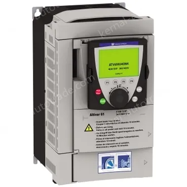 ATV61HU30N4 ATV61 3 kW 480V 3 phases EMC IP20 with graph term