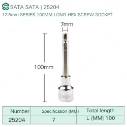 Dafei 7mm with a total length of 100mm-25204
