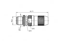 Field-wireable connectors