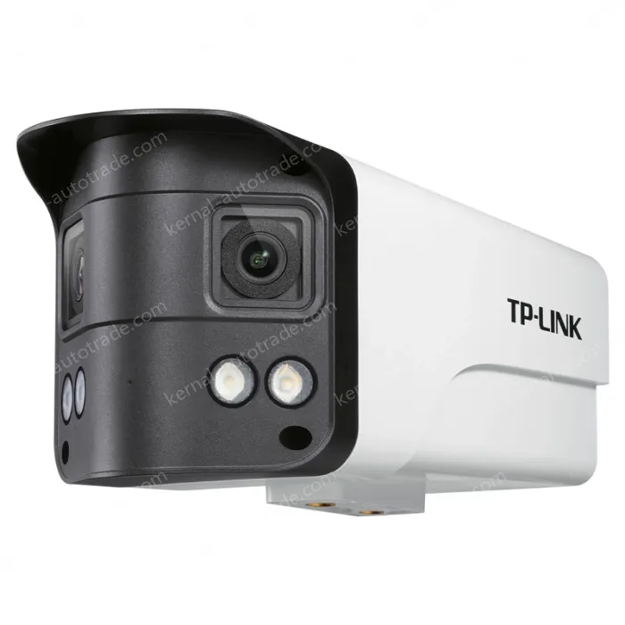 4,000,000 binocular ultra-wide-angle network cameras supports DC power supply