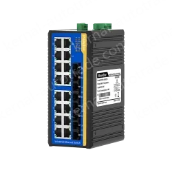 4 Ports 100M F(x) + 16 Ports 10/100M T(x) Din-Rail Unmanaged Industrial Ethernet Switch