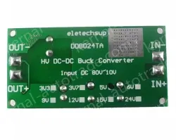 DC-DC high-voltage buck module Input DC 17~80V Output 15V With terminals