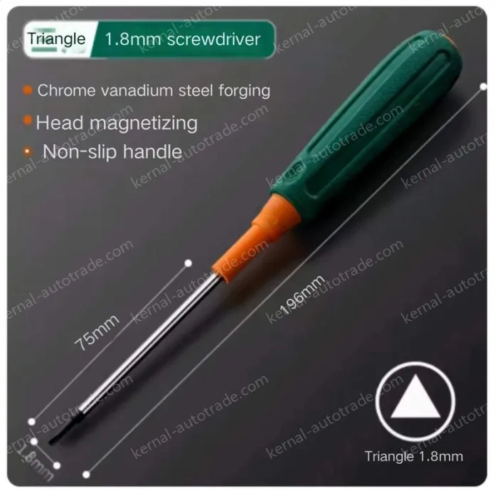 Triangle head screwdriver 1.8
