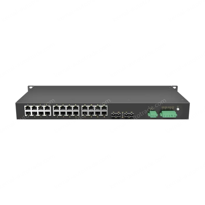 2 Ports 100M FX + 24 Ports 10/100M RJ45 Rack-mount Managed Industrial Ethernet Switch