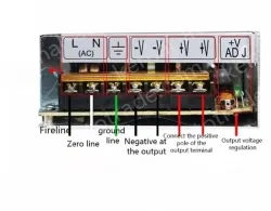 AC 220V to DC transformer 24V 30A 720w