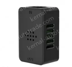 YD876-T digital temperature and humidity LCD display 485 RJ45