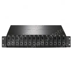 14-slot fiber optic transceiver dedicated rack