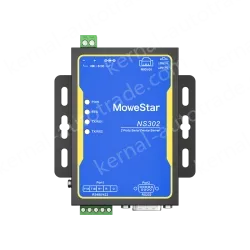 1 Port RS232 + 1 Port RS485/422 Serial to 100M Ethernet Server