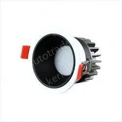 Downlight model: 7W black cup with 75mm opening 4000K OSRAM chip + Zeford drive