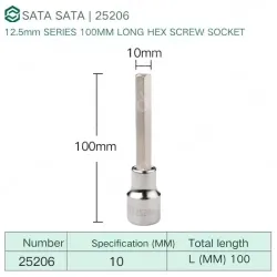 Dafei 10mm with a total length of 100mm-25206
