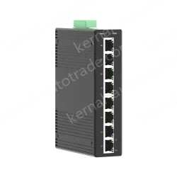 8 Ports Gigabit T(x) Din-Rail Unmanaged Industrial Ethernet Switch