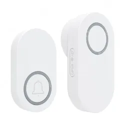 New home self generating wireless doorbell, battery free, waterproof, long-distance wall penetrable, 60 ringtones, remote control doorbell