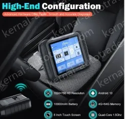 XTOOL D8W Full System Diagnostic Tool Supports CAN FD/DOIP