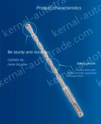 Four-pit 1 series drill bit set (5pcs)