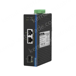 1 Port Gigabit SFP + 2 Ports Gigabit RJ45 Din Rail industrial media converter