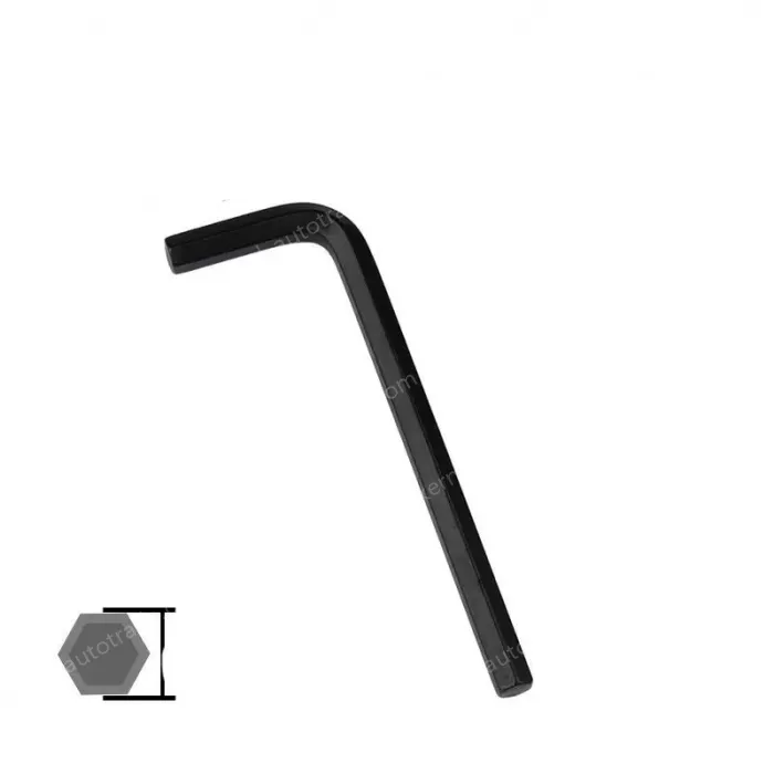 Blackened 3mm 50pcs flat head