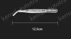 Stainless steel tweezers Curved round head (304 models) 12.5cm