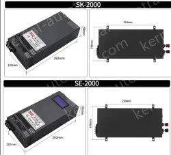 High-power switching power supply 2000W 72V
