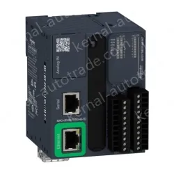 TM221ME16T controller M221 16 IO transistor PNP Ethernet
