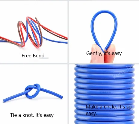 Transformer Cable 18AWG Blue