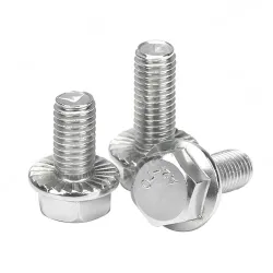 Hexagonal flange screws