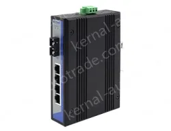 UOTEK 4 10/100/1000Base-T Ethernet ports and 1 1000Base- X optical port Network Fiber Optic Transceiver