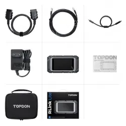 TOPDON RLink Lite 13-in-1 OE-level Diagnostic Tool Supports Diagnosis Programming Coding and DOIP CANFD Protocols For 13 Car Brands