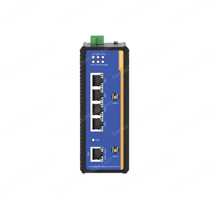 5 Ports Gigabit RJ45 Din-Rail Dual Band Wi-Fi6 Wireless Router